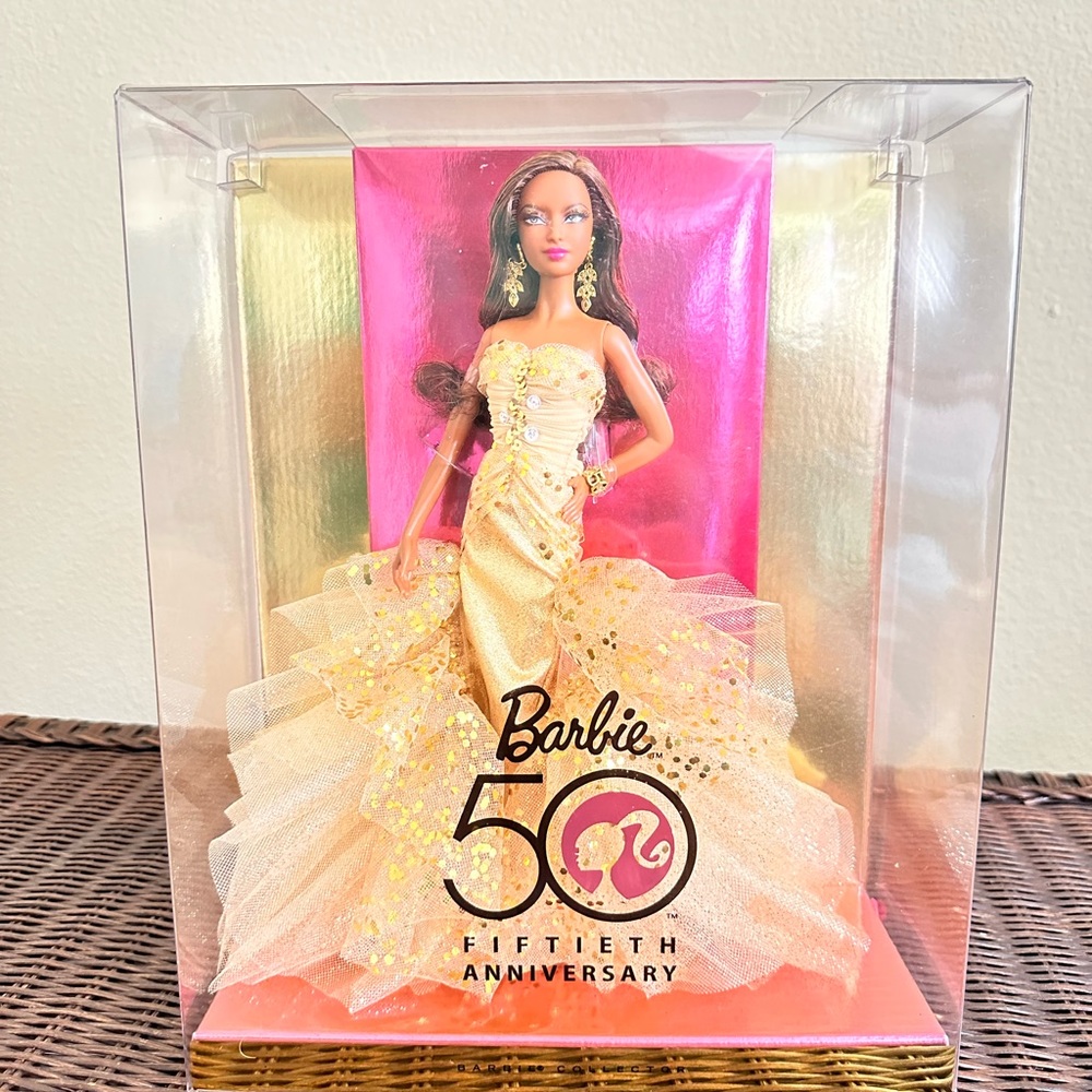 50th Anniversary Glamour Barbie Robert Best AA NRFB - IN BOX